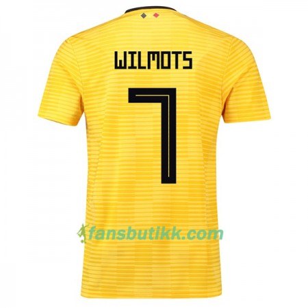 Fotball-VM 2018 Belgia drakt Wilmots 7 Bortetrøye